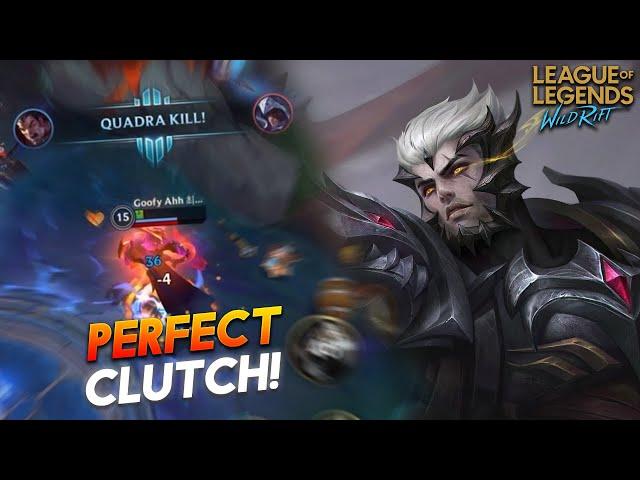 THE SMOOTHEST DARIUS MOVE!! | CLUTCH | WILDRIFT