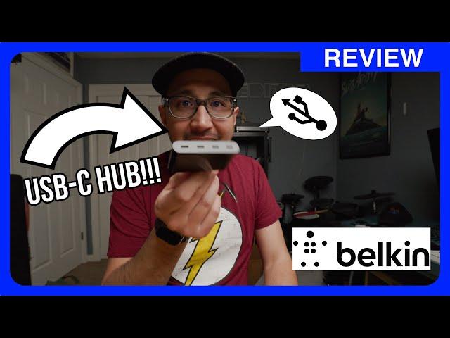 Belkin 4 Port USB-C Hub First Impressions!