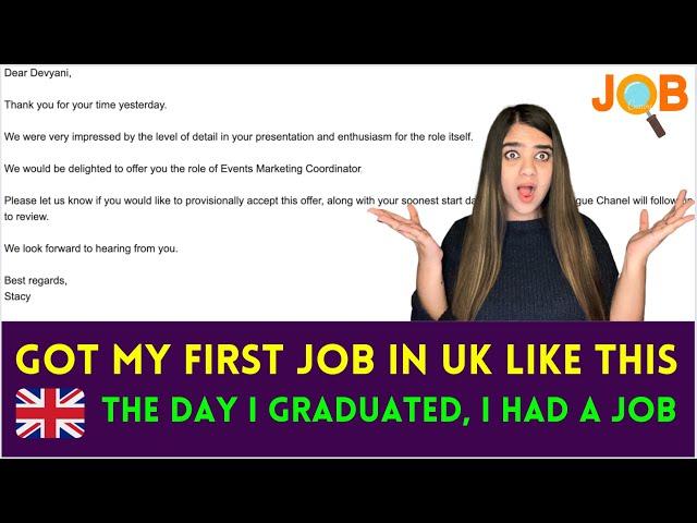 100% you will get a job in your field in UK - Use this strategy - Tried and tested