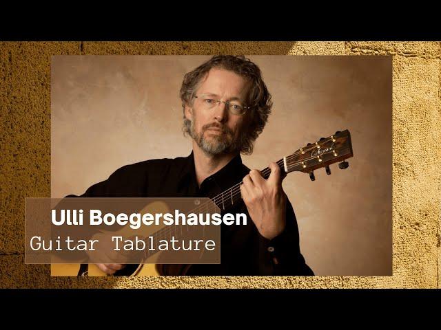 Guitar TAB - Ulli Boegershausen : Right Here Waiting For You | Tutorial Sheet Lesson #iMn