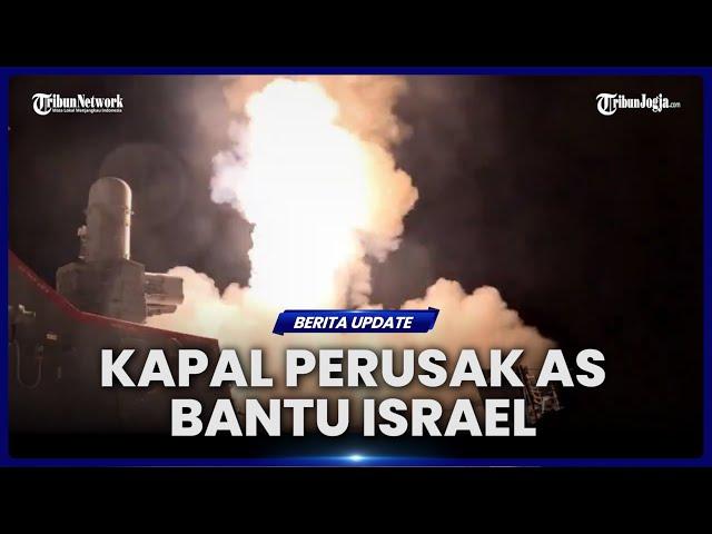 Militer Amerika Serikat Rilis Video Peluru Kapal Perusak Tangkal Rudal Balistik Iran