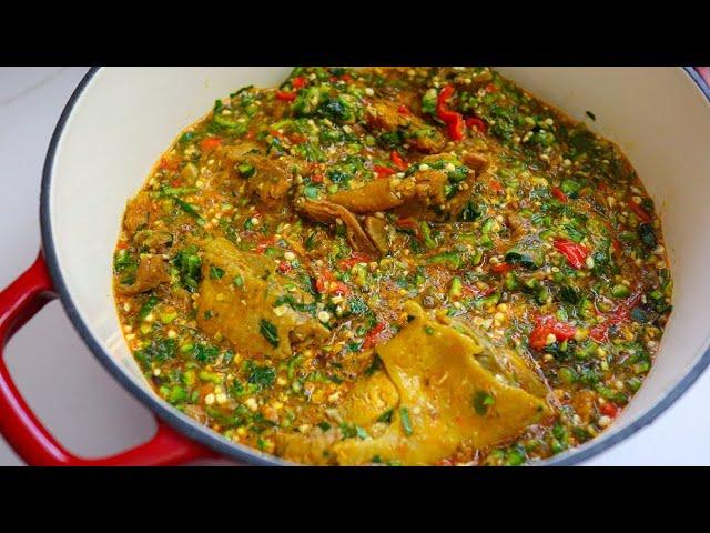 THE BEST OKRA SOUP RECIPE | NIGERIAN OKRA SOUP