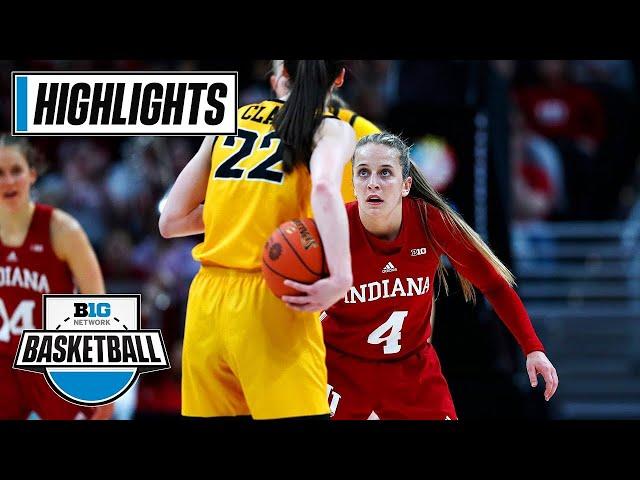 Indiana vs. Iowa | Big Ten Women's Basketball | March 6, 2022 | B1G Basketball in 60