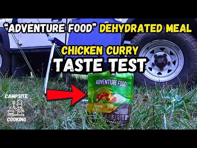 DEHYDRATED MEAL Chicken Curry + Emergency Meal from the Landy #adventurefood