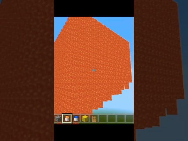 Minecraft TOWER at Different Times (World Smallest violin) #viral #minecraft