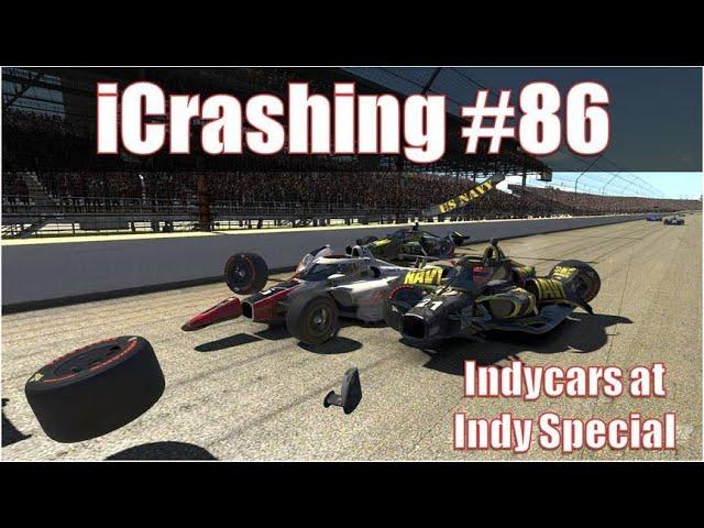 iRacing crash highlights #86: Indycars at Indianapolis Special