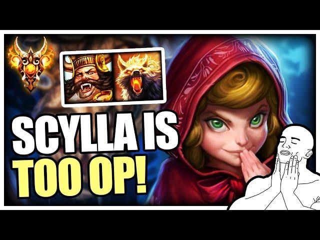 Scylla with this build is SO OP!!! - Ranked Joust - Smite