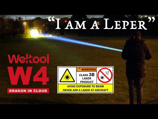 The World's Brightest Laser Flashlight - Weltool W4