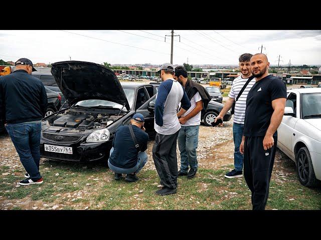 ОБМЕНЯЛ свою Приору на Toyota Camry в Дагестане на АВТОрынке