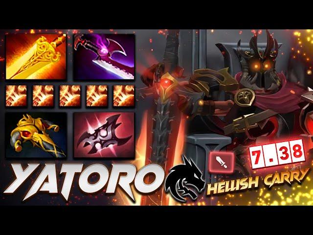 [7.38] YATORO WRAITH KING - Dota 2 Pro Gameplay [Watch & Learn]