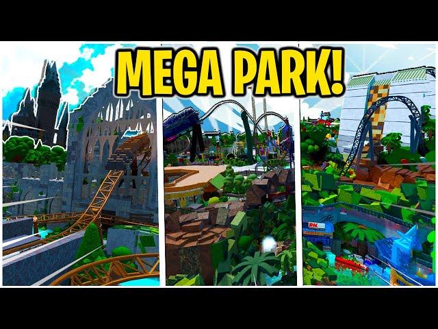 Theme Park Tycoon 2's Best UNIVERSAL Mega Parks! 