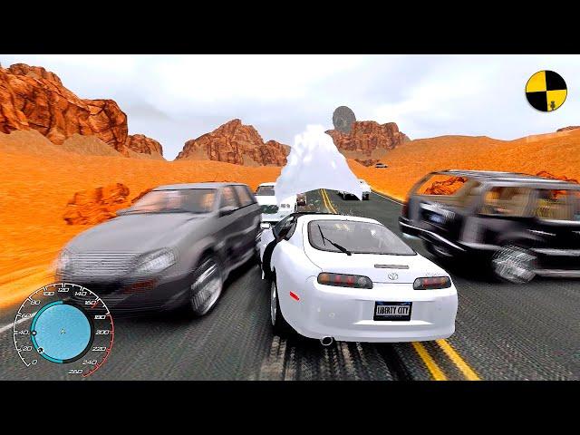 GTA 4 Crash Testing Real Car Mods Ep.366