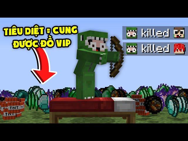 Minecraft Bedwars, Nhưng Cung Hacker Sẽ Cho Bạn Đồ Siêu Vip Khi Tiêu Diệt Ngẫu Nhiên Noob Team