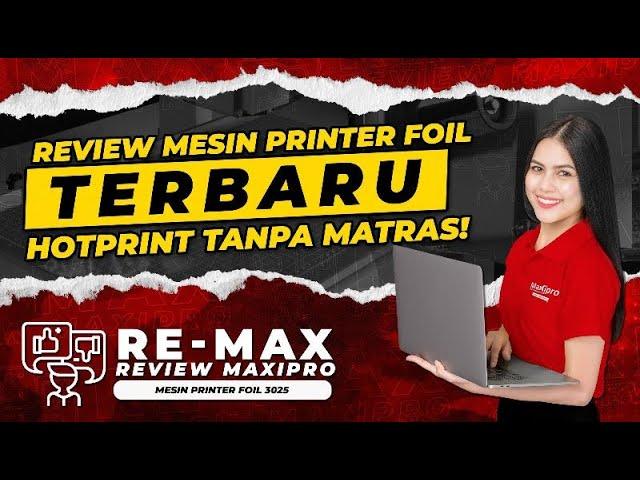 Review Mesin Poly Tanpa Matras Terbaru, Area Cetak Lebih Luas & Ukuran Mesin Compact - maxipro.co.id