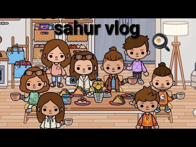 sahur vlog  | hoṣgeldin Ramadan  | TOCA BOCA DÜNYASI