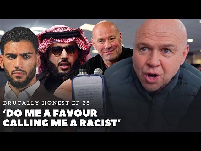 ‘WHO CALLED ME A RACIST?’ Dominic Ingle LOSES IT AFTER DAMNING REVIEW | DANA WHITE & H.E TURKI TKO