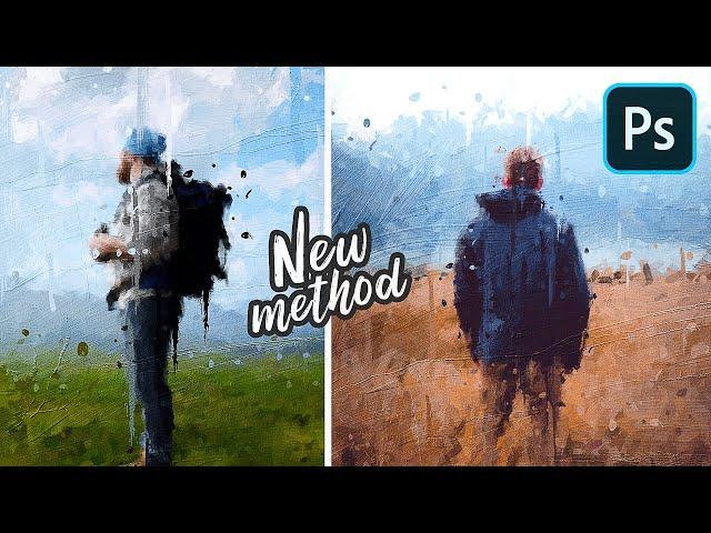 Photo to Oil Painting Effect (Without Drawing Skills) - Photoshop Tutorial