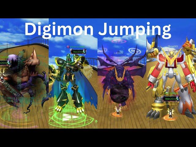 The Best Jumping Event In Digimon Masters MMORPG.