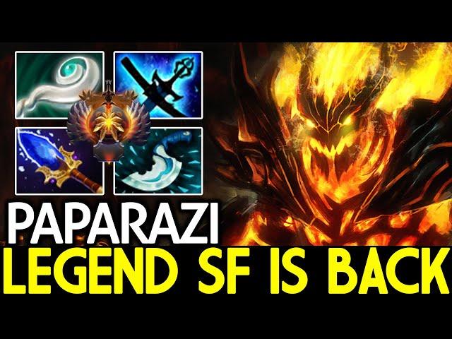 PAPARAZI [Shadow Fiend] The Legend SF Show His High Skill Dota 2