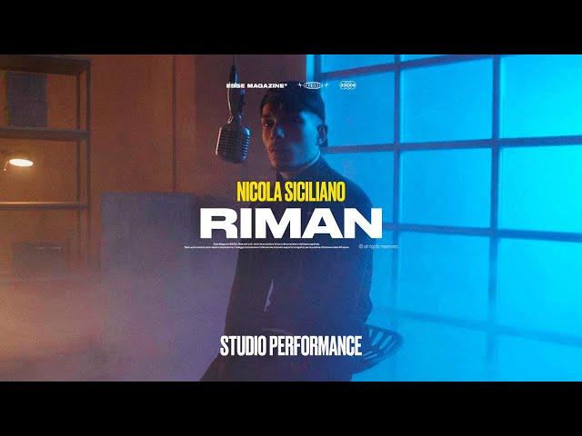 Nicola Siciliano - Riman (Studio Performance) | ESSE LYRICS