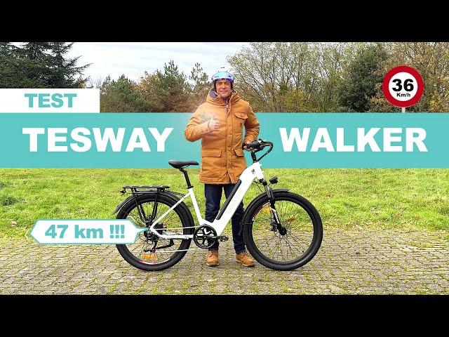 ULTRA COMPLETE TEST TESWAY WALKER, urban electric bike