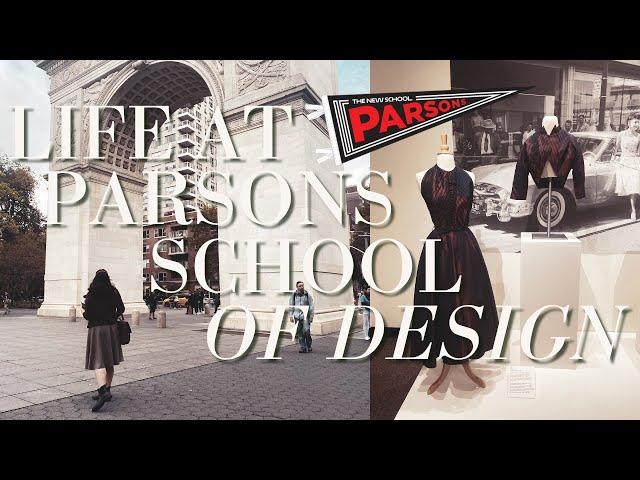 What it's Like to Go to NYC Fashion School | Day in the Life at Parsons School of Design