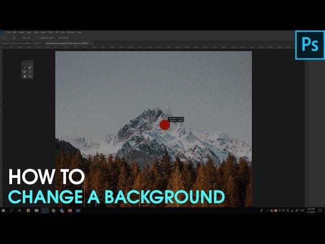 How to Change a Background in Photoshop