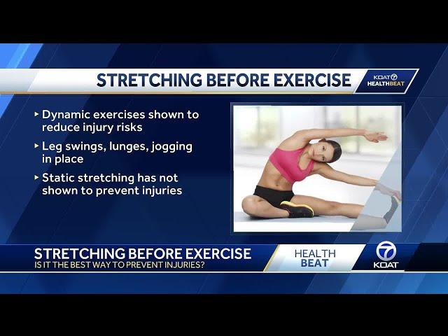 Health expert explains what stretches prevent injury