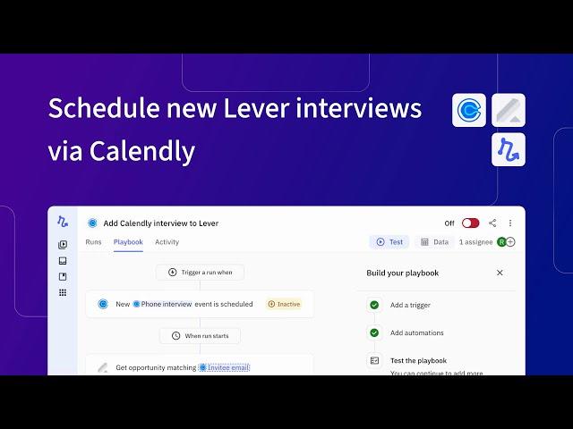 How to schedule new Lever interviews via Calendly with Relay.app