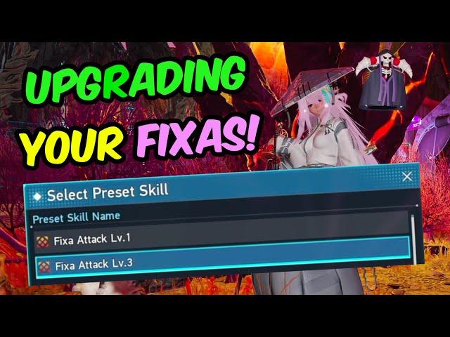 [PSO2:NGS] How To Upgrade Fixa's!