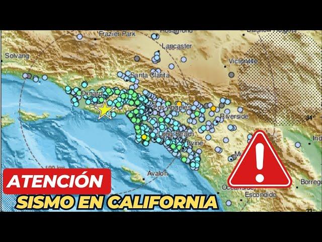 Se reporta #sismo en #california