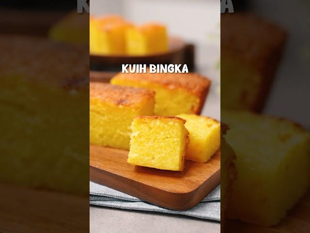 how to make kuih bingka: chewy cassava cake