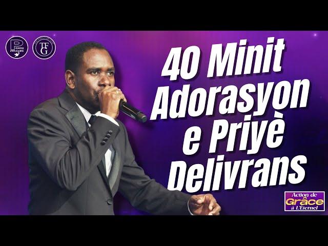 40 Minit Adorasyon e Priyè beni nanm | Sanble Jezi se dezi m | Bondye ou fidèl | TFG Adoration