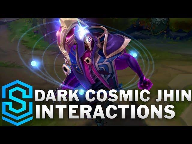 Dark Cosmic Jhin Special Interactions