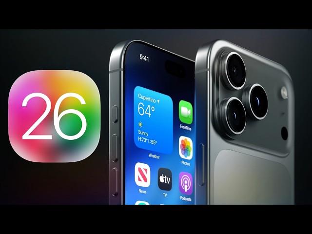 iOS 26 Beta 1 - началось! Новая эра Apple! Обзор всех функций, список iPhone и iPad, дата выхода