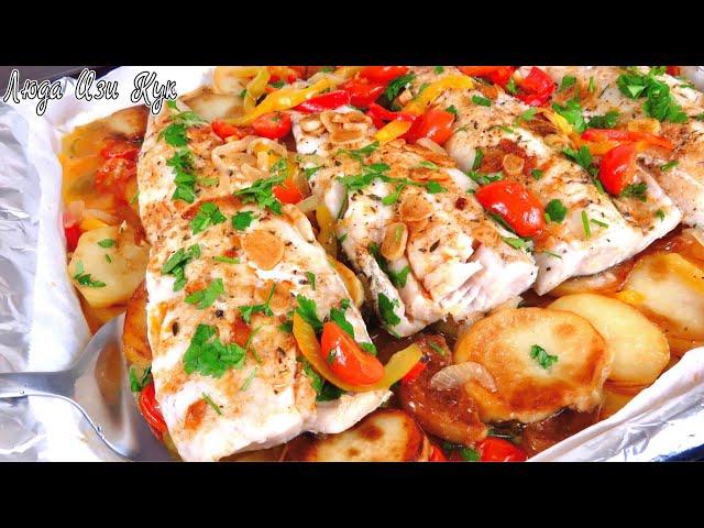 Fish potato recipe, fish potatoes in the oven, fish and potato #LudaEasyCook #PositiveCuisine