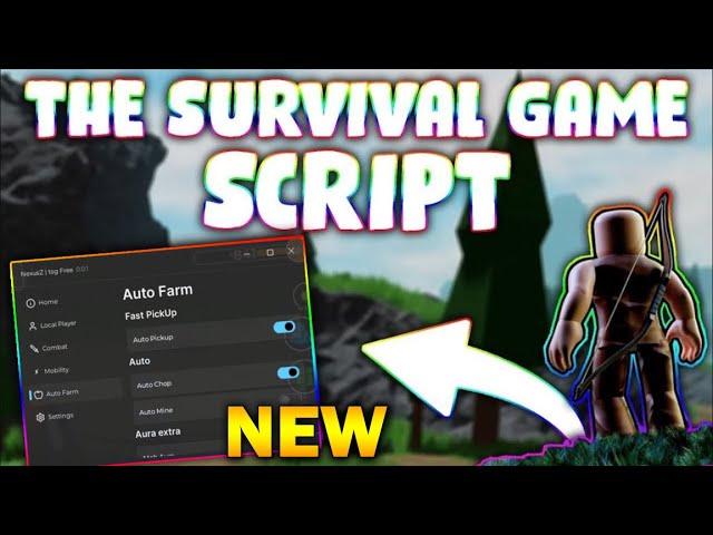 *NEW* The Survival Game Script (PASTEBIN 2024) (KILLAURA, ESP, AUTO CLICKER, REACH, AIM ASSIST)