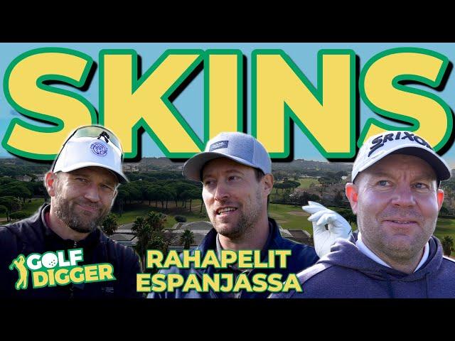 RAHAPELIT ESPANJASSA - Skins Mappe vs Juho vs Jarkko Raski