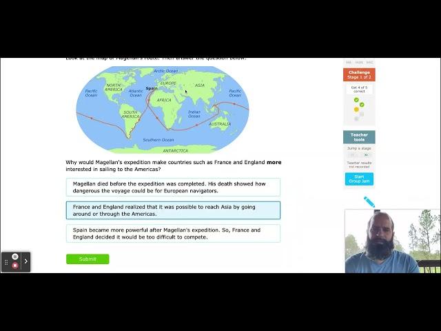 IXL | French and English expeditions: part I | Mr. Ruhl's  social studies