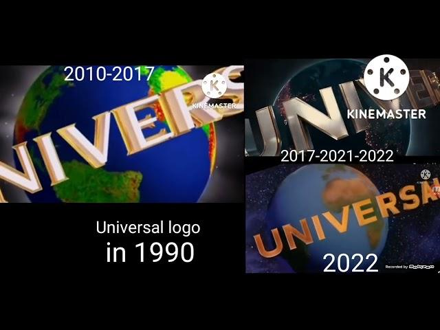 Universal logo 1990-2010-2017-2021-2022