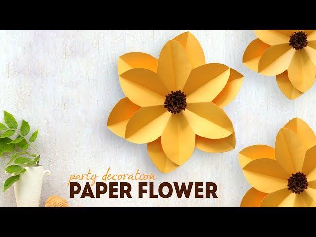 DIY: Party Decoration Paper Flower