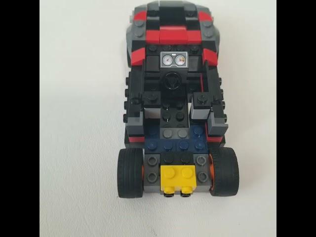 easy custom lego sports car for racing short