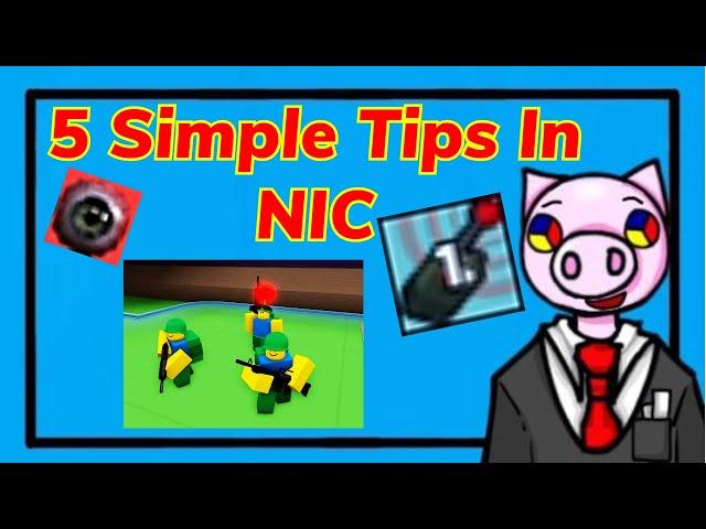 Top Five Beginner Tips In Noobs In Combat, Roblox