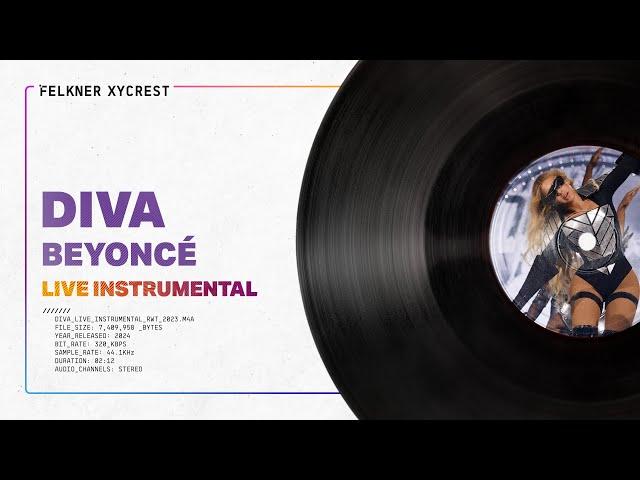 Beyoncé - Diva/Run The World/My Power/Black Parade Renaissance World Tour Live Instrumental Remake