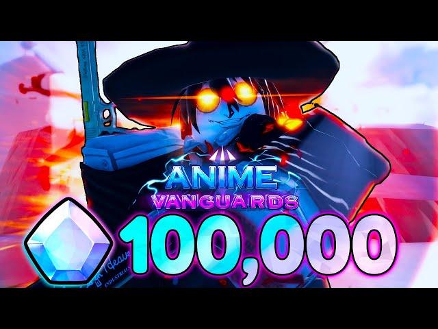 Can 100,000 GEMS Get You A SECRET ALUCARD?!?!? (Anime Vanguards)