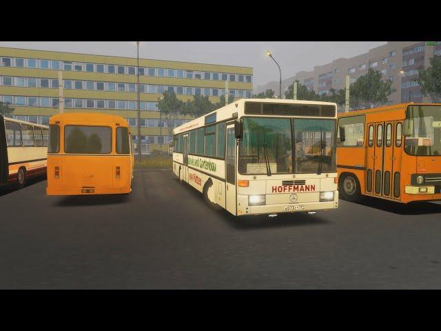 OMSI 2  Steam Edition MAP Чистогорская Область Маршрут 121 #avtobus #omsi #omsi2 #mercedes #benz