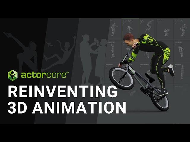 Advanced Motion Technology Reinvents 3D Animation | ActorCore