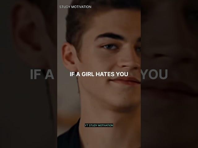 Never Hate A GIRL Inspiration #quotes #study motivation #shorts