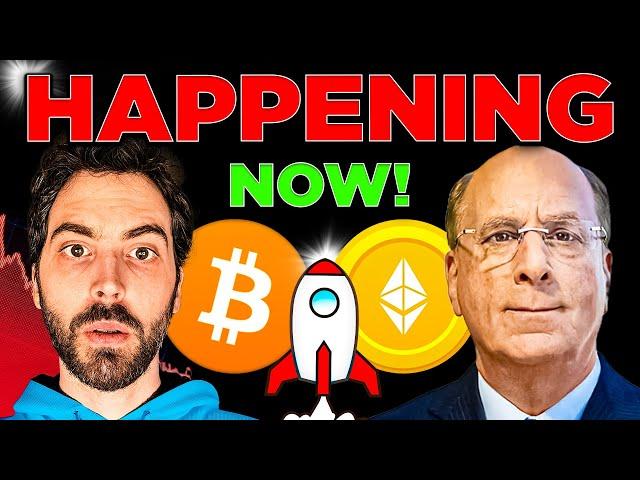 BlackRock: "Bitcoin’s NEXT BIG MOVE Happens Like This!!"