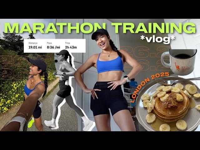MARATHON TRAINING VLOG | long run, yapping about RUNNING + lululemon haul 